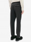 Crimson chino grey mel 33