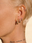 Daisy hoops s pair gold 