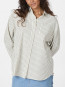 Dalma crepe stone shirt brown 