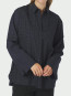 Dita check shirt dk blue 