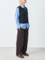East 19m cardigan anthracite chine M