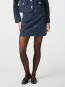 Eilo denim structure skirt dk blue M