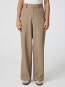 Emmett structure pant dark taupe 