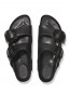Arizona big buckle eva sandals black 