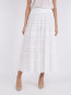 Felicia s voile skirt white S