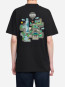 Festival map t-shirt black 