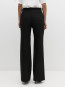 Flared trousers black 