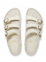 Florida fresh sandals ecru patent 