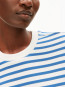 Frankaa maarlen stripe sweatshirt unddyed dk morning 