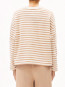 Frankaa stripe sweatshirt undyed beige 