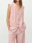 Frida-m mery vest pink mel 