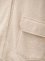 Fynshav cotton linen loopback jacket natural 