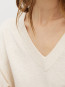 Gilian v-m bravani knit sugar melange 
