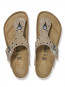 Gizeh rivet border sandals taupe 