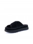 Goldenstar cross sandals black 