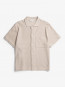 Gustav crochet shirt oatmeal 