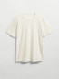 Hadar linen mix t-shirt vanilla white 