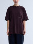 Hibiscus t-shirt walnut 