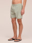 Holiday shorts green stripe 