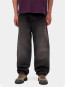 Aaron pant black tobacco used wash 