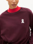 Iconic a fietaa longsleeve dk cranberry 