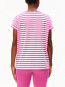 Idaara stripe t-shirt white berry 