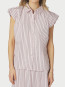 Isella double stripe blouse rose 