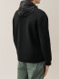 Merino wool jacket black 