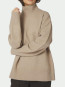 Jen knit blouse warm grey 