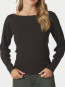Jessen knit blouse brown mel 