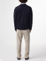 Jonas wool shirt navy 
