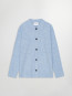 Jonas wool shirt powder blue 