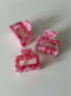Josefin clip swirly pink 