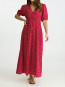 Julia cute heart dress red 