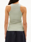Kanitaa rib tanktop seagreen 