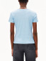 Kardaa rib t-shirt blue glow S