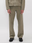 Korshavn relaxed 5 pocket pants resist dyed vetiver 