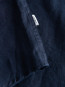 Kris linen ss shirt navy M