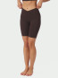 Lea wrap shorts chocolate M