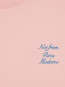 Le t-shirt slogan cursive lpi pink 