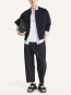 Light teddy blouson classic navy 