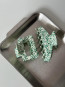 Line clip pebble green 