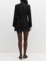 Long line blazer black 