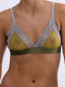 Love lace bra green 