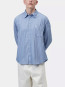 LS Keene shirt curacao stripe L