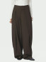 Lucille structure pant dk brown XS