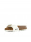 Madrid sandals patent white 