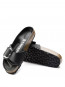 Madrid big buckle sandals black 38