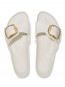 Madrid big buckle eva sandals eggshell 38