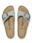 Madrid big buckle sandals pure sage 
